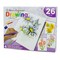 AVS-DME203 | Drawing Made Easy™ 26pc 8" x 10" Flowers 4 Project Box Set
